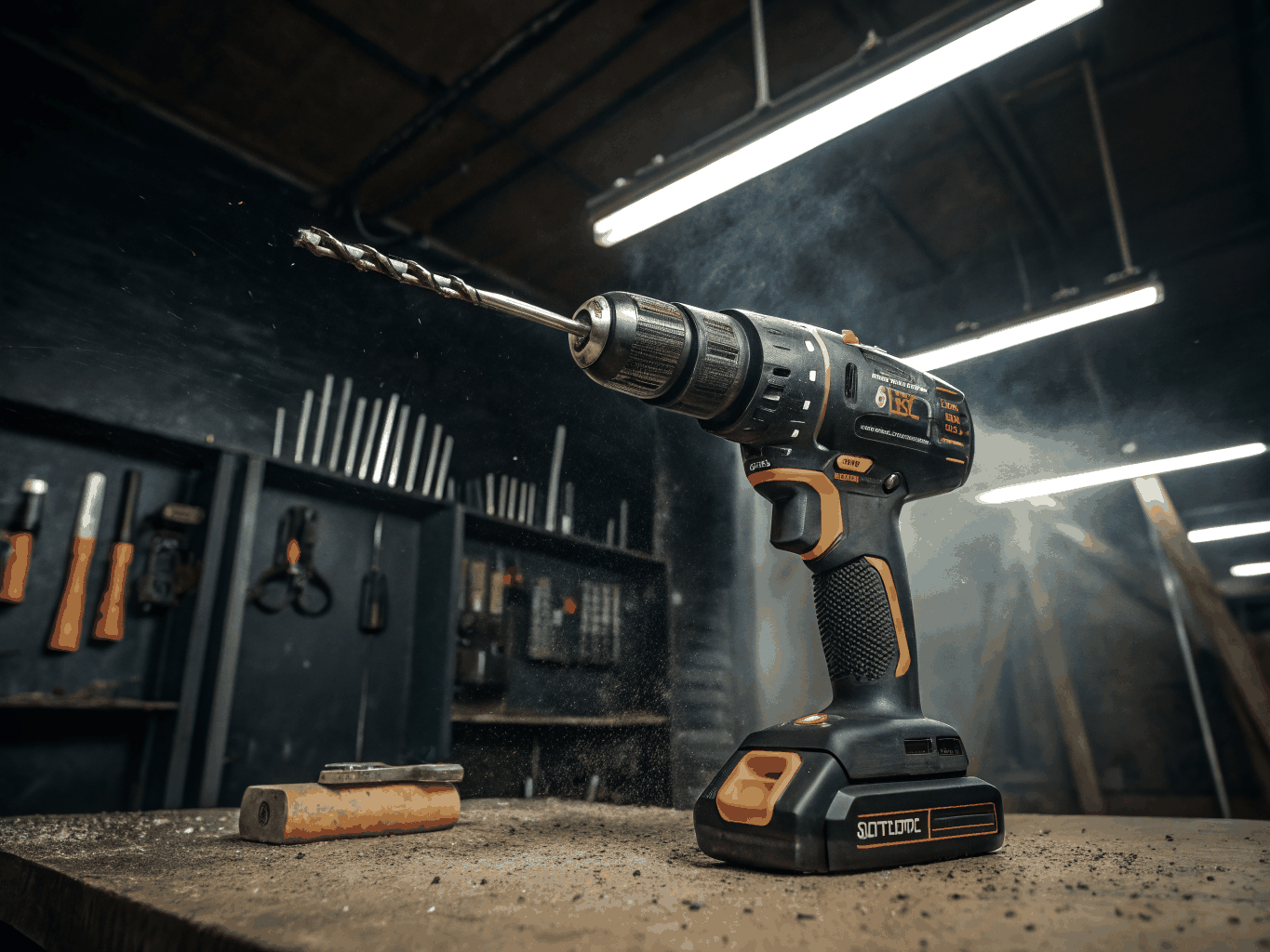 Heavy duty industrial brushless power drill and impact driver